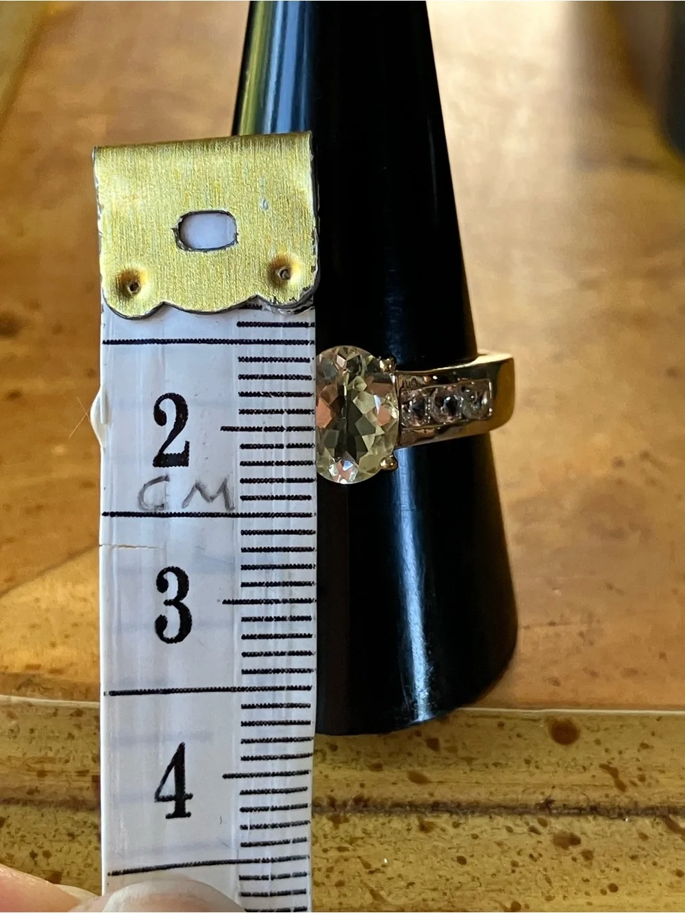 Genuine Labradorite Sterling Silver Ring Size 10